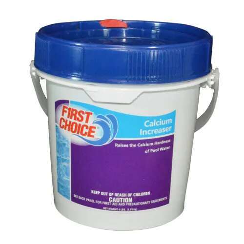 First Choice Building Products F086004032FC Calcium Hardness Increaser 4 lb Pail