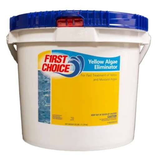 First Choice Building Products F189002024FC Yellow Algae Eliminator Algaecide 2 lb Bottle