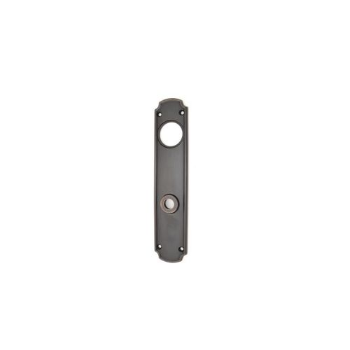 Bismark Interior Escutcheon Cut for Cylinder Venetian Bronze Finish