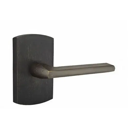 Lariat Lever Right Hand Passage With Style # 4 Rose Medium Bronze Finish