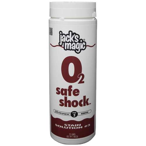 Jacks Magic JMSAFE2 Stain Solution #3 Safe Shock, 2 lb Bottle