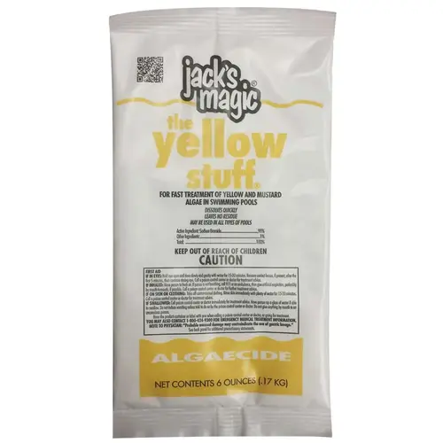 Yellow Stuff Packets (60) Algaecide 6 oz Pail