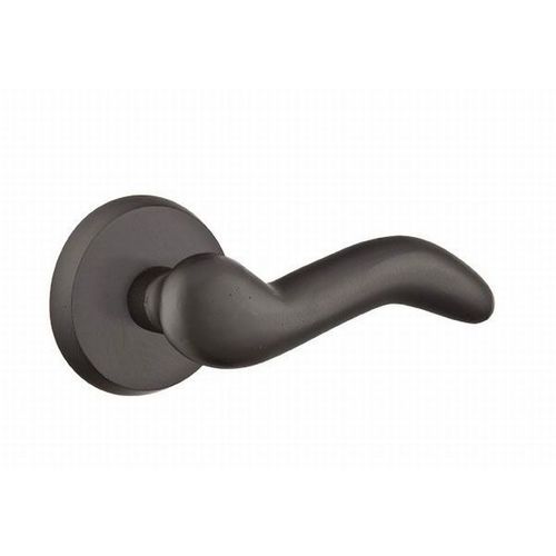 Cody Lever Left Hand Passage With Style # 2 Rose Flat Black Finish