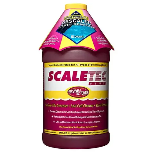 Scaletec Plus Calcium Pool Descaler, 64 oz Bottle