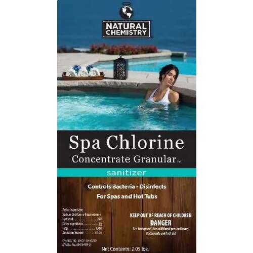 Spa Granular Chlorine Concentrate 2 lb Bottle