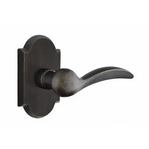 Durango Lever Right Hand Privacy With Style # 1 Rose Medium Bronze Finish