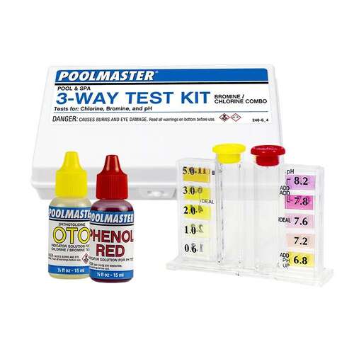 Poolmaster 22240 Basic 3-Way Test Kit-W/Case