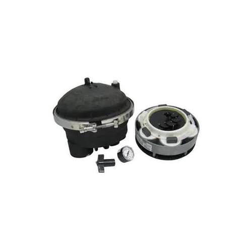 In-Floor Water Valves 4 Port Water Valve - 2" Black