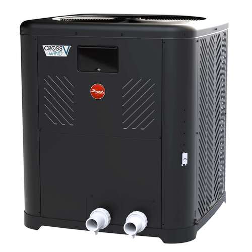 Raypak TWPH-5550EHT08 Crosswind V 5550 Standard Heat Pump, 102K BTU, 4.8kW, 268 lbs, 208-230VAC, 1-Ph, 60 Hz, R-410A Refrigerant