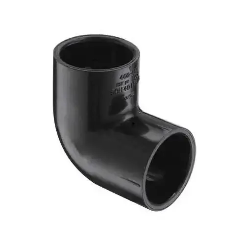 Sch. 40 Black PVC Elbow 1-1/2 in. Socket