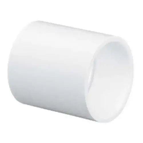 4" Coupling PVC Sch. 40 Slip White