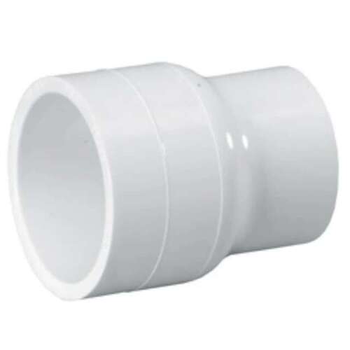 PVC Fittings 429101 3/4" x 1/2" Coupling PVC Sch. 40 Slip White