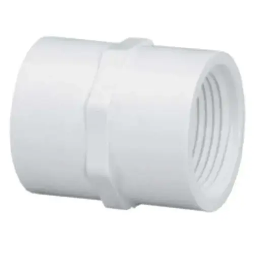 3/4" Coupling PVC Sch. 40 FPT White