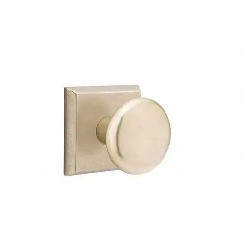 Winchester Knob Privacy With Style # 6 Rose Tumbled White Bronze Finish