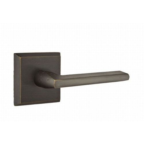 Lariat Lever Right Hand Passage With Style # 6 Rose Medium Bronze Finish