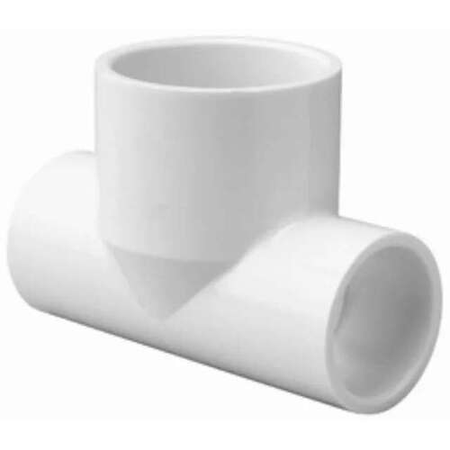 1" x 1" x 1-1/2 Tee PVC Sch. 40 Slip White