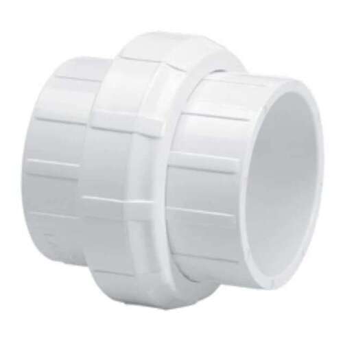 1/2" Union PVC Sch. 40 Slip White