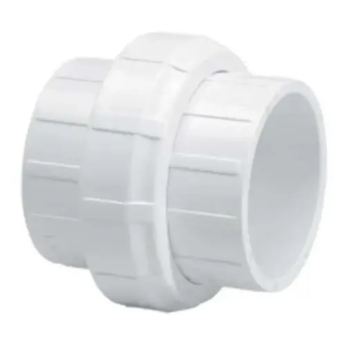 1" Union PVC Sch. 40 Slip White