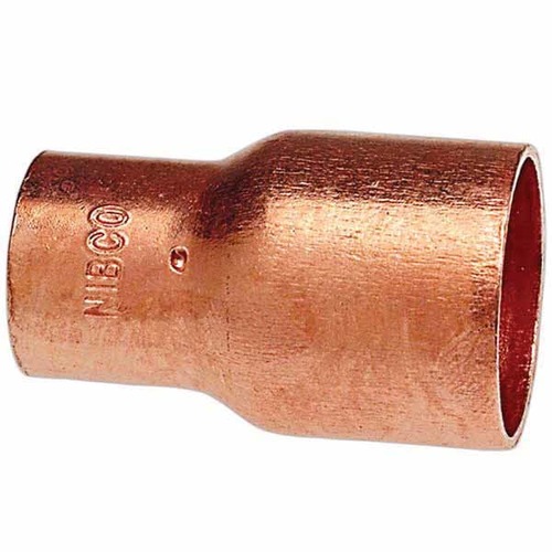 Reducing Coupling, 1" x 3/4"Solder Cup Copper 600R Series