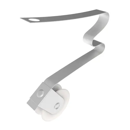Brixwell 10-358 7/8" (Di) Patio Screen Door Roller Assembly Nylon Wheel White