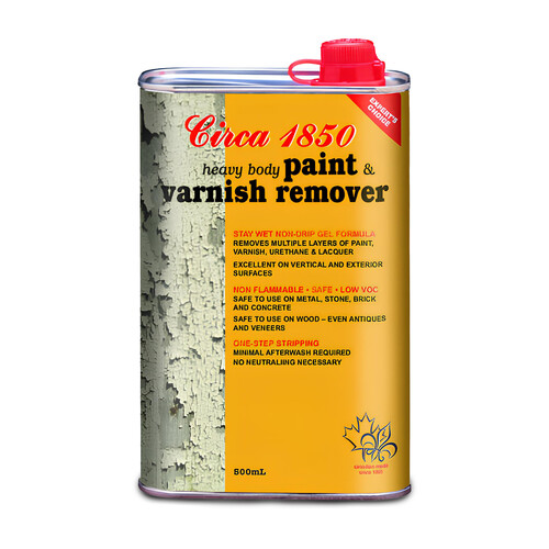 Circa 1850 180650 Paint and Varnish Remover, Liquid, Clear/White, 1 pt