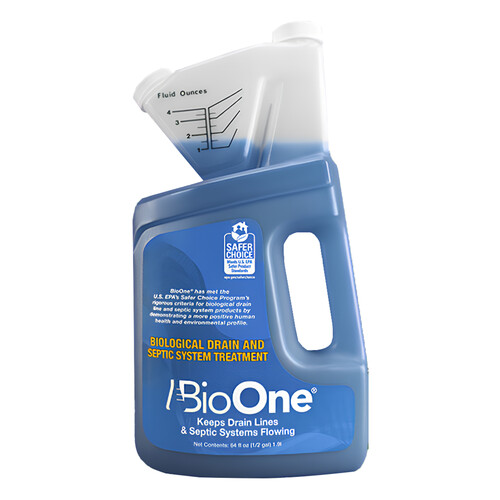 64 oz. Liquid Drain and Septic System Maintainer Blue