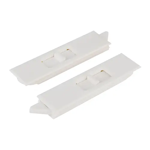 White SnaP-In Tilt Latch Set  - pack of 2