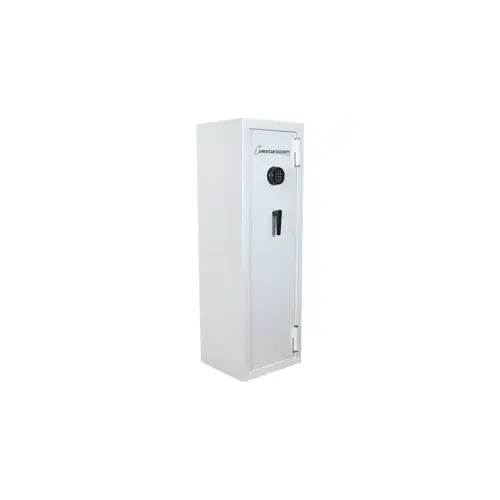11 Gun Safe 30 Minute Fire, White Textured with Black Nickel Hardware, ESL5 Electronic Keypad, PDO, 286lbs