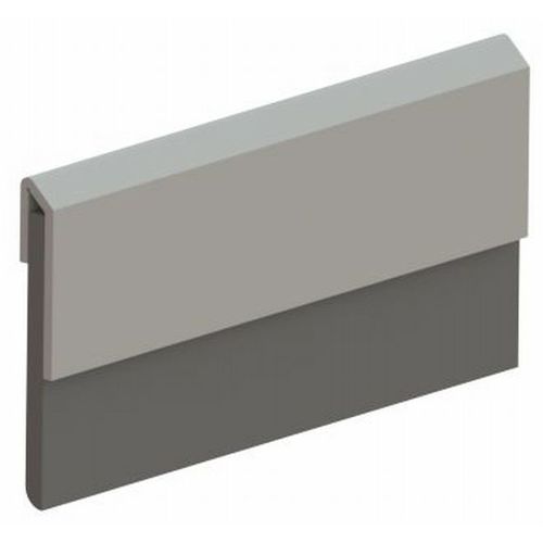 36" Vinyl Door Bottom Sweep Mill Finish Aluminum Finish