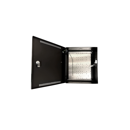 Life Safety Power E2M-BOXED 2-4 Doors, E2 Enclosure with Mercury-Compatible Backplate