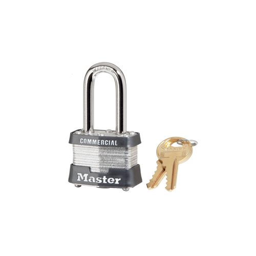 Padlock Long 1-1/2" Shackle Keyed Alike