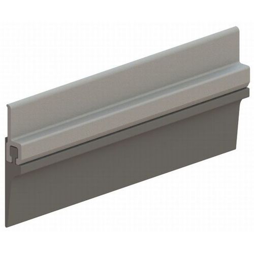 36" Vinyl Door Bottom Sweep or Astragal Dark Bronze Anodized Aluminum Finish