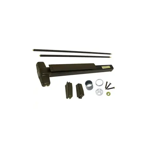 KIT - SVR (Surface Vertical Rod) Exit Device, 110MD-NL-OP Nightlatch Trim, 36" x 84", Grade 1, 710 Dark Bronze