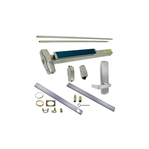 KIT - Cylinder Dogging, SVR (Surface Vertical Rod) Exit Device, 996L-BE-06 Passage Lever Trim, LHR Left Hand Reverse/Reversible Handing, 36" x 84", Grade 1, 626/US26D Satin Chrome