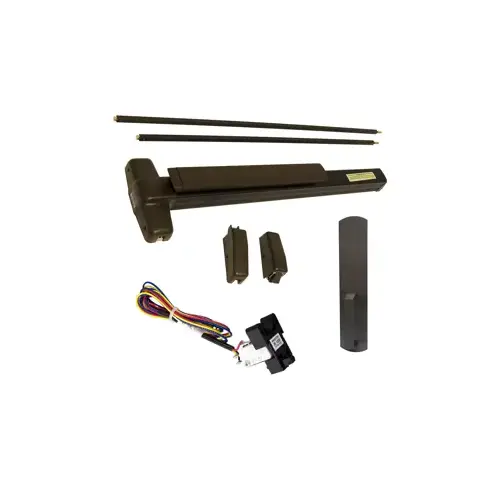 KIT - RX (Request to Exit Switch), SVR (Surface Vertical Rod) Exit Device, 990DT Dummy Pull Trim, 36" x 84", Grade 1, 710 Dark Bronze