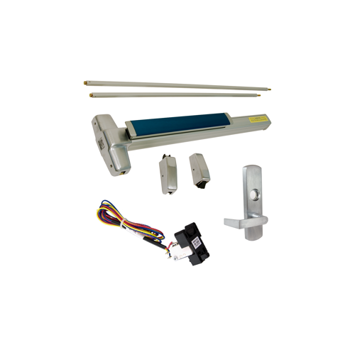 KIT - RX (Request to Exit Switch), SVR (Surface Vertical Rod) Exit Device, 996L-06 Lever Trim, LHR Left Hand Reverse/Reversible Handing, 36" x 84", Grade 1, 626/US26D Satin Chrome