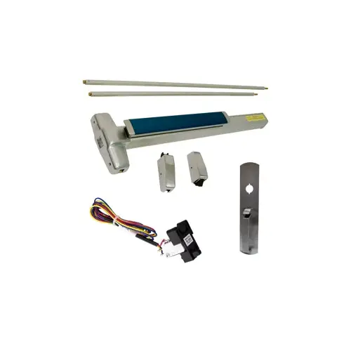 KIT - RX (Request to Exit Switch), SVR (Surface Vertical Rod) Grooved Exit Device, 990TP Thumb Piece Trim, 48" x 84", Grade 1, 626/US26D Satin Chrome