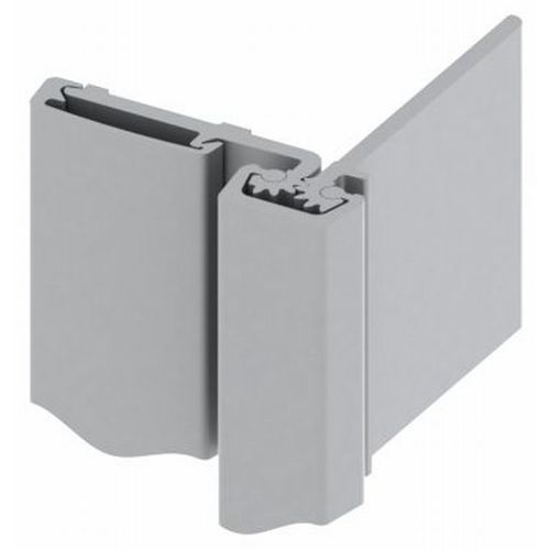 83" Half Surface Heavy Duty UL Roton Hinge Clear Anodized Aluminum Finish