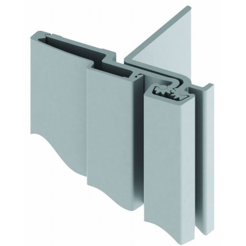119" Half Surface Heavy Duty Frame Leaf Wrap-Around Roton Hinge # 109905 Aluminum Finish
