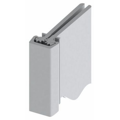 79" Concealed Leaf Heavy Duty Roton Hinge for Doors 2 or Thicker Clear Anodized Aluminum Finish