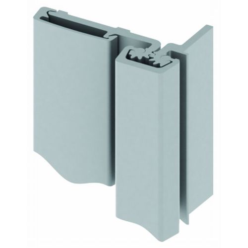 85" Half Surface Heavy Duty Roton Hinge for 3/4 or 1 Door # 147629 Aluminum Finish