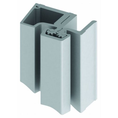 79" Half Surface Heavy Duty Center Hung Roton Hinge # 010212 Aluminum Finish