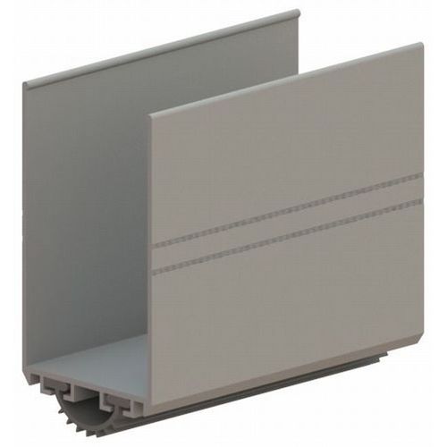 36" Door Bottom Shoe Mill Finish Aluminum Finish