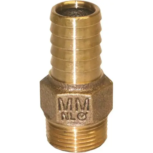 3/4 in. No Lead Bronze Male Adapter