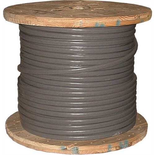 500 ft. 2-2-2 Gray Stranded AL SEU Cable