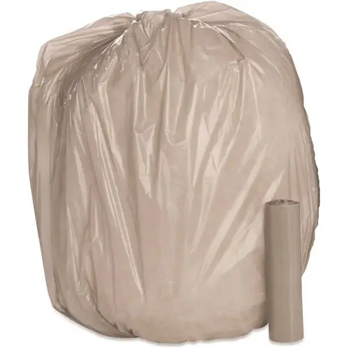 Low Density Trash Can Liners 45 Gal 1 Mil 40x46" Gray