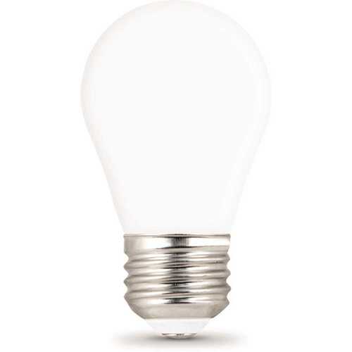 Electric A15 8.3 Watt 2700k E26 Base Wht Fst Filament LED Bulb