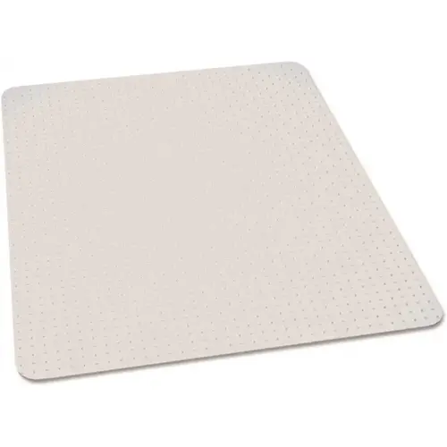 Biobased Chair Mat For Low/medium Pile Carpet, 60" X 60", Clear