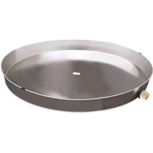 20" Aluminum Water Heater Pan With Cpvc Adapter