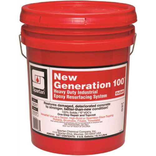 New Generation 100 Clear Unscented 4gal In Pail